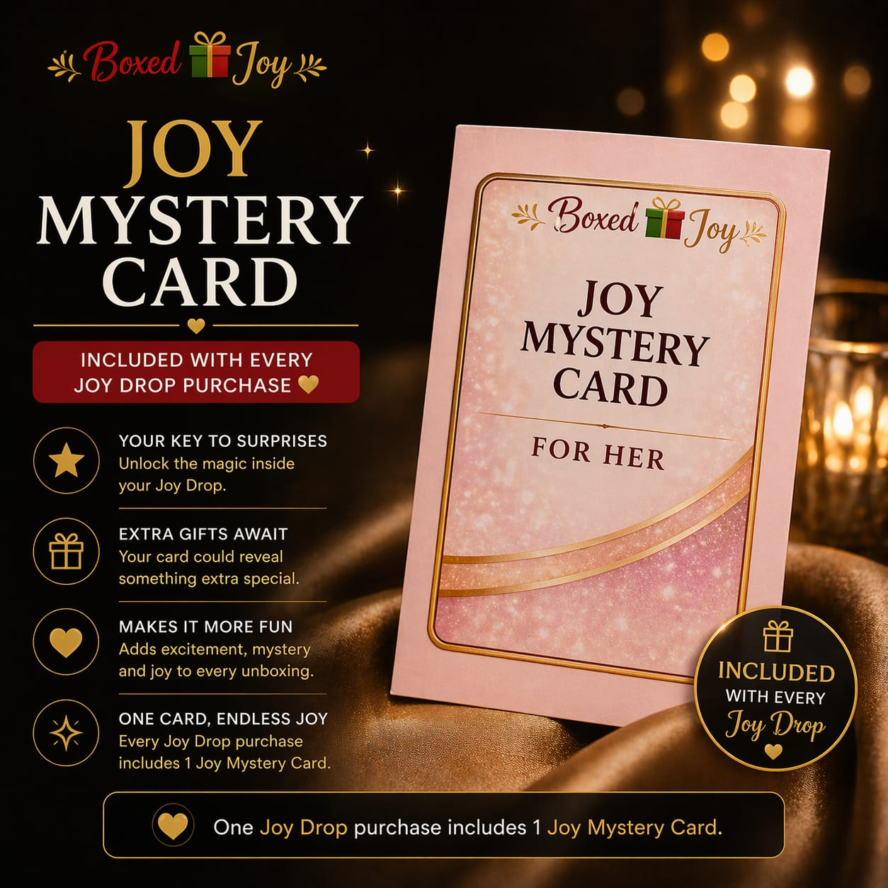 Extra Joy Mystery Card